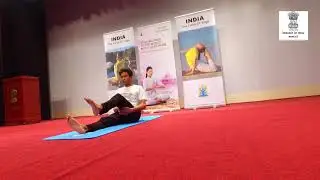 A new video series by Embassy of India, Muscat &ndash; Yoga at Home &ndash; Level 1.