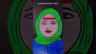 Ramadan Refresh your mind🕋 #trending #islam #islamicpainting #shorts #satisfying #youtubeshorts
