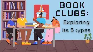 Explaining 5 Types of Book club |Book lovers community to join🤝|Book Club Ke Prakaar|