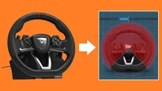 Как изменить чувствительность руля на HORI Racing Wheel Overdrive на ПК/Windows!