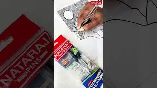 Nataraj Pen Art - Mountain Sketch