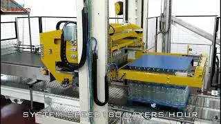 Rapid BevTech Depalletiser for Glass Bottles