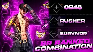 BR RANK CHARACTER COMBINATION 2025 💀 OB48 CHARACTER COMBINATION 🔥 FREE FIRE TIPS AND TRICKS