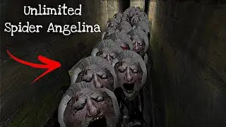Unlimited Spider Angelina Vs Unlimited weapons (Granny Update 1.8)