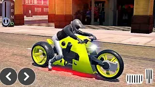 New Tron Bike Ultimate Motorcycle Simulator Free roam & Stunts 2019-Best Android Gameplay HD