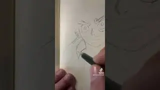 Combien sur 10 ? Critiques constructives appr&eacute;ci&eacute;es #satisfying #drawing#onepiece#fanart #luffy