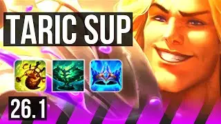 TARIC & Corki vs MILIO & Caitlyn (SUP) | EUW Master | 26.1