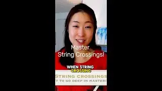 7 Best Practice Steps to Master String Crossing Violin #Violintechnique #violinpractice #shorts