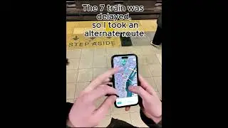 This is my daily commute, except for the delayed train 😂.  #pov #dailyvlog #work #dayinmylife #nyc