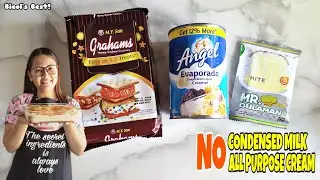 TRY NYO TONG BAGONG GRAHAM RECIPE PATOK SA HOLIDAY SEASON | CUSTARD JELLY GRAHAM | StrawBerry-Gery