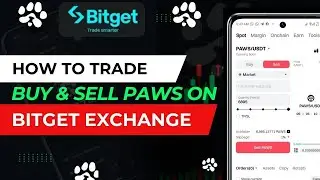How To Trade and Sell Paws on Bitget Exchange