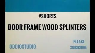 YouTube Shorts - Wood splinter element for a door being kicked in.