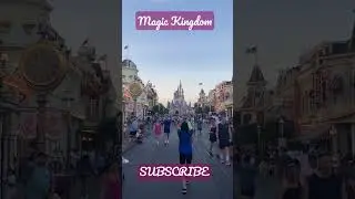 Main Street USA. #magickingdom #waltdisneyworld #mainstreetusa #cinderellacastle