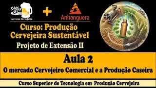 #154 -  Aula 2: Curso Produção de Cerveja Sustentável - O Mercado Cervejeiro Comercial e Caseiro