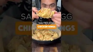 Salted egg Chicken wings #ulamideas #filipinorecipe #lutongpinoyrecipe #filipinofood #food #fyp