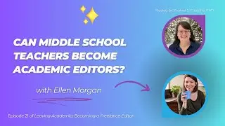 Can Middle School Teachers Become Academic Editors? Here&rsquo;s how&hellip;