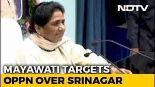 Mayawati Targets Rahul Gandhi And Co Over Srinagar Visit Amid Kashmir Row