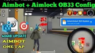 Auto Headshot + AimLock= Headshot config file ob32 new latest vip White ff | NO BAN | CONFIG FILE