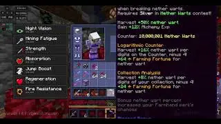 Hypixel Skyblock - Upgrading Newton Netherwarts hoe to MYTHIC