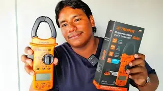 UNBOXING: MULTIMETRO - AMPERIMETRO TRUPER DE GANCHO!!