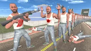 Franklin&rsquo;s One Bullet Vs 1000 Franklin In Indian Bike Driving 3d