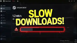 How to solve  Slow Download Speeds  on Steam Deck after the latest OS update