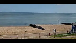 Whitstable Kent lovely beach on a nice day