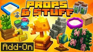 Props and Stuff Add-On | Minecraft Marketplace | Showcase