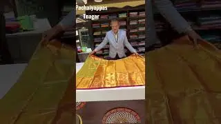 Tnagar Pachaiyappas wedding Silk Saree #trending #trendingshorts #Sarees #lachu