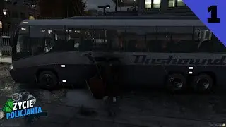 GTA V ŻYCIE POLICJANTA #1 Dostaliśmy się !!!