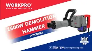 WORKPRO 1500W PROFESSIONAL DEMOLITION HAMMER