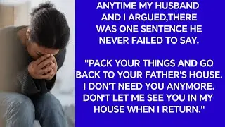 MY HUSBAND SLAPPED ME INFRONT MY KIDS 😥 HE CAME BACK HOME TO A EMPTY HOUSE 😳 I TOOK EVERYTHING.