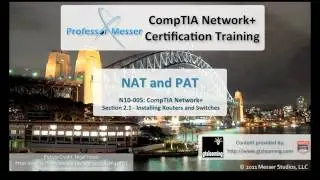 Configuring NAT and PAT - CompTIA Network+ N10-005: 2.1