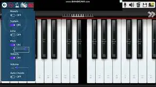 Phrygian Mode in 12 different pitches by just tuning the pitch in piano 10 #piano10
