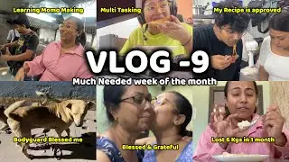 VLOG-9 «Похудела на 6 кг, Mummy ko Unlimited Pyaar, Приготовление момо, Моё блюдо одобрено и мног...