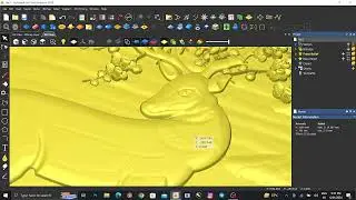 DEER 3D DESIGN IN ARTCAM | EDGE GRAPHICS| ARTCAM 3D ART | ARTCAM FACE DESIGN