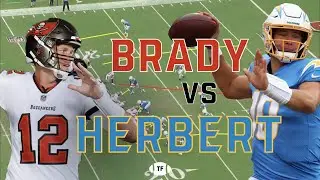 Film Study: Justin Herbert and Tom Brady trade BOMBS