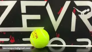 The Zevron Sports Tennis Ball is built to elevate your game #ZevronTennis #GameReady #ZevronSports