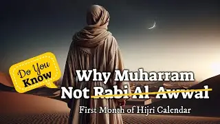 Why MUHARRAM Is the FIRST Month of the Hijri Calendar: Explained