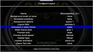 SDARCADE v4 Attract Mode Front End Demo