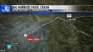 2 girls killed in Big Horn County crash identified