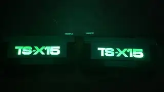 ヤフーオークション販売　確認動画  イルミ 付き TS-X15 ロンサムカーボーイ パイオニア PIONEER 街道レーサー 旧車 当時物 昭和レトロ TS-X イルミネーション