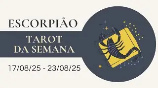 ESCORPIÃO - É por isso que você está estranho