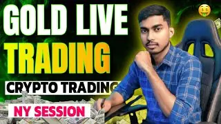 Live Crypto & Gold Analysis and trading || #btc #crypto #gold #forex || 23 DEC