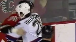Wade Brookbank vs Darren McCarty Nov 5, 2005