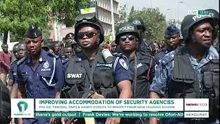 Gov&rsquo;t Unveils Housing Scheme for Police, Prisons, GNFS and Armed Forces | New Feed