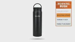 Bindle recalling water bottles due to reported risk of lead poisoning