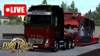 LIVE | LONG DISTANCE & HEAVY CARGO 39T (4600KM) - ETS2 Indonesia