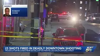 Prosecutor: Victim of deadly downtown Cincinnati shooting was shot 20+ times