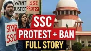 SSC Protest 2025 Full Story | SSC Exam Glitches, PYQ Ban & Supreme Court Case Explained